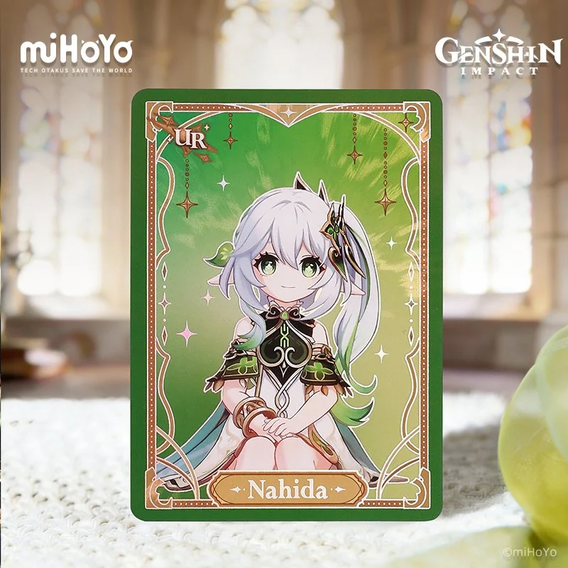 Genshin Impact Trading Card Glowing Travelogue Card Series Vol.1 - 1 Booster